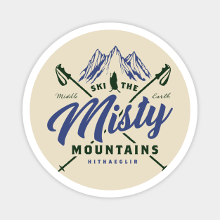 Misty Mountains Magnet